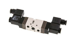 5/2 G1/4'' (G1/8'') Válvula solenoide biestable 24V DC 1.5-10bar/21.0-140psi YPC