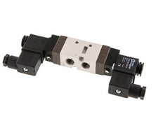 5/2 G1/4'' (G1/8'') Válvula solenoide biestable 24V DC 1.5-10bar/21.0-140psi YPC