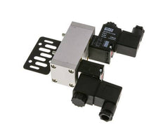 5/3 ISO 5599-1 Válvula solenoide de centro cerrado 48V DC 3-10bar/42-140psi Airtec
