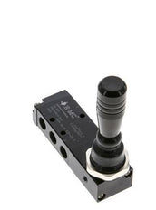 5/3 G1/8'' Válvula de palanca manual cerrada al centro 0-8bar/0-112psi E.MC