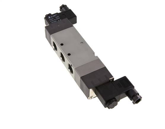 válvula solenoide de centro de presión 5/3 G1/2'' 24V AC 1.5-8bar/21.0-112psi E.MC
