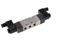 válvula solenoide de centro de presión 5/3 G1/4'' 24V DC 1.5-8bar/21.0-112psi E.MC