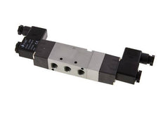 válvula solenoide de centro de presión 5/3 G1/4'' 24V DC 1.5-8bar/21.0-112psi E.MC