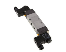 válvula solenoide de centro de presión 5/3 G1/4'' 24V DC 1.5-8bar/21.0-112psi E.MC