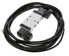 5/3 G1/4'' Válvula solenoide de centro cerrado 230V AC ATEX 3-10bar/42-140psi Airtec