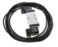 5/3 G1/4'' Válvula solenoide de centro cerrado 230V AC ATEX 3-10bar/42-140psi Airtec