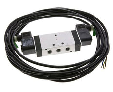 5/3 G1/4'' Válvula solenoide de centro cerrado 230V AC ATEX 3-10bar/42-140psi Airtec