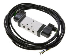 5/3 G1/4'' Válvula solenoide de centro cerrado 230V AC ATEX 3-10bar/42-140psi Airtec