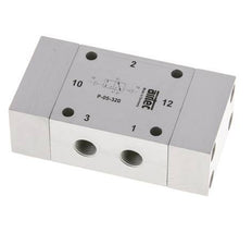 3/2 G1/8'' Válvula piloto de aire biestable ATEX 0-10bar/0-140psi Airtec