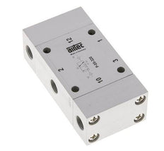 3/2 G1/8'' Válvula piloto de aire biestable ATEX 0-10bar/0-140psi Airtec