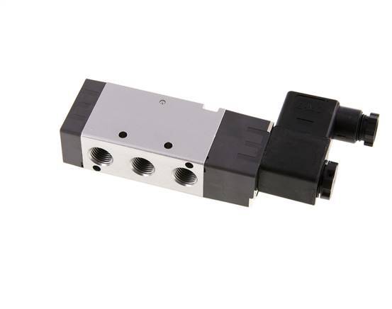válvula solenoide 5/2 G1/4'' 12V DC 1.5-8bar/21.0-112psi E.MC