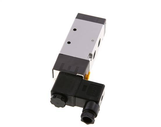 válvula solenoide 5/2 G1/4'' 12V DC 1.5-8bar/21.0-112psi E.MC
