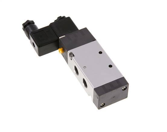 válvula solenoide 5/2 G1/4'' 12V DC 1.5-8bar/21.0-112psi E.MC