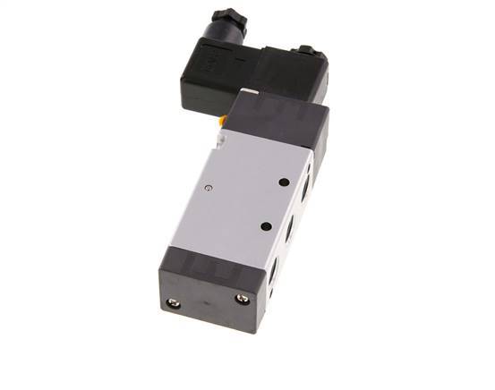 válvula solenoide 5/2 G1/4'' 12V DC 1.5-8bar/21.0-112psi E.MC
