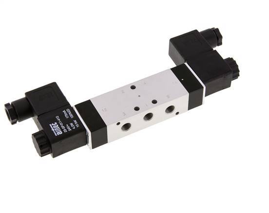 válvula solenoide de centro de presión 5/3 G1/8'' 24V AC 3-10bar/42-140psi Airtec