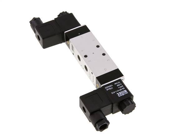 válvula solenoide de centro de presión 5/3 G1/8'' 24V AC 3-10bar/42-140psi Airtec