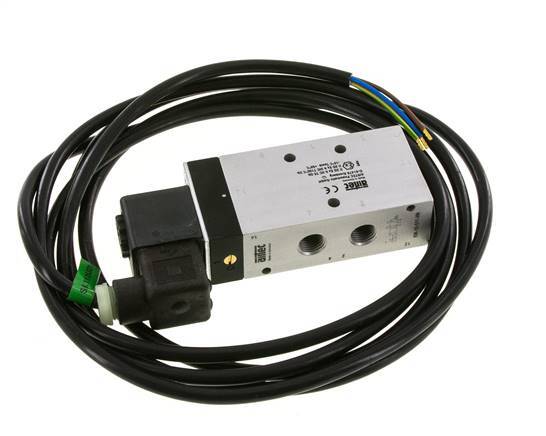 Electroválvula 5/2 G1/4'' 24V DC ATEX 2.5-10bar/35.0-140psi Airtec