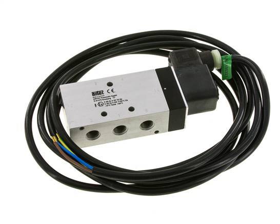Electroválvula 5/2 G1/4'' 24V DC ATEX 2.5-10bar/35.0-140psi Airtec