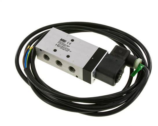 Electroválvula 5/2 G1/4'' 24V DC ATEX 2.5-10bar/35.0-140psi Airtec