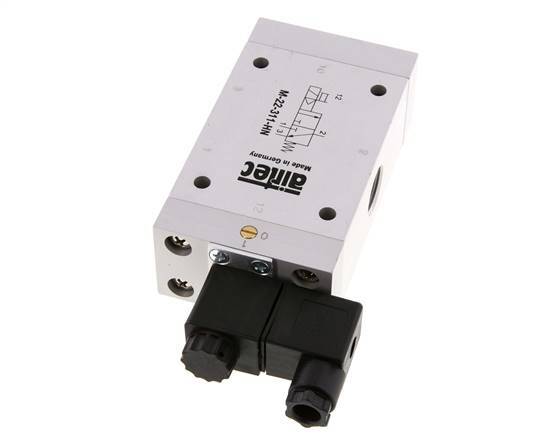 válvula solenoide 3/2 G1/2'' NO 24V AC 2-10bar/28-140psi Airtec