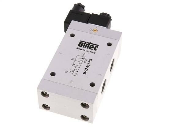 válvula solenoide 3/2 G1/2'' NO 24V AC 2-10bar/28-140psi Airtec