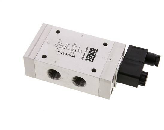 3/2 G1/2'' (G1/8'') Válvula Solenoide Piloto Externo 230V AC 0-10bar/0-140psi Airtec