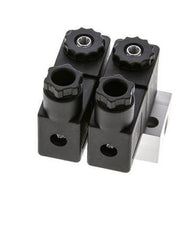 2x3/2 G1/8'' NC Electroválvula 24V DC -0.95-10bar/-13.2-140psi Airtec