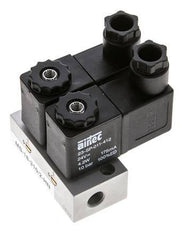 2x3/2 G1/8'' NC Electroválvula 24V DC -0.95-10bar/-13.2-140psi Airtec