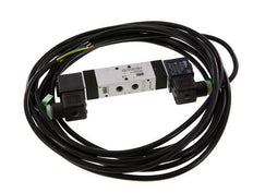 válvula de solenoide central de escape 5/3 G1/8'' 230V AC ATEX 3-10bar/42-140psi Airtec
