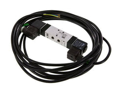 válvula de solenoide central de escape 5/3 G1/8'' 230V AC ATEX 3-10bar/42-140psi Airtec