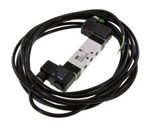 válvula de solenoide central de escape 5/3 G1/8'' 230V AC ATEX 3-10bar/42-140psi Airtec