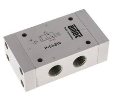 válvula piloto de aire 3/2 G1/2'' (G1/8'') 1-10bar/14-140psi Airtec