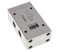 válvula piloto de aire 3/2 G1/2'' (G1/8'') 1-10bar/14-140psi Airtec