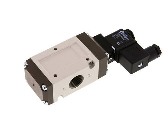 válvula solenoide 3/2 G1/2'' NO 24V DC 1.5-10bar/21.0-140psi YPC