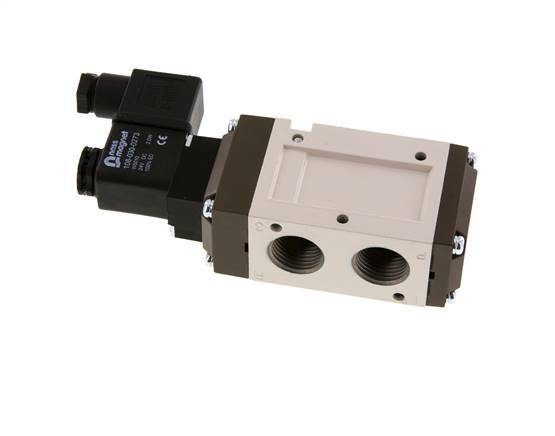 válvula solenoide 3/2 G1/2'' NO 24V DC 1.5-10bar/21.0-140psi YPC