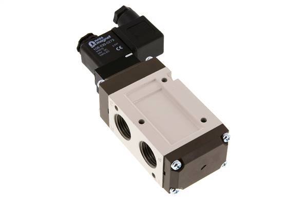 válvula solenoide 3/2 G1/2'' NO 24V DC 1.5-10bar/21.0-140psi YPC