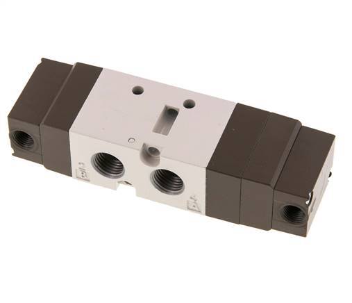 5/3 G1/4'' (G1/8'') Válvula piloto de aire de escape central 2-10bar/28-140psi YPC