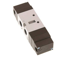5/3 G1/4'' (G1/8'') Válvula piloto de aire de escape central 2-10bar/28-140psi YPC