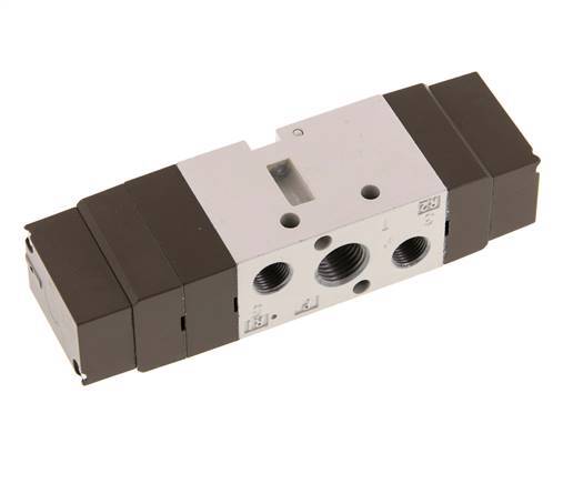 5/3 G1/4'' (G1/8'') Válvula piloto de aire de escape central 2-10bar/28-140psi YPC