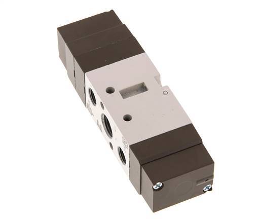 5/3 G1/4'' (G1/8'') Válvula piloto de aire de escape central 2-10bar/28-140psi YPC