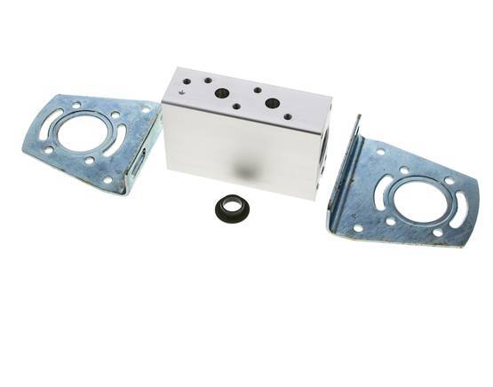 2xG3/4'' Manifold 2-Station Festo 8026338 VABM-B10-30-G34-2-P53