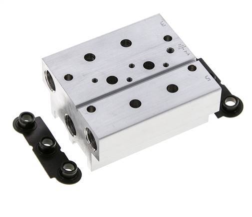6xG1/4'' Manifold 2-Station Festo 576417 VABM-B10-20S-G14-2
