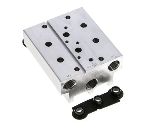 6xG1/4'' Manifold 2-Station Festo 576417 VABM-B10-20S-G14-2