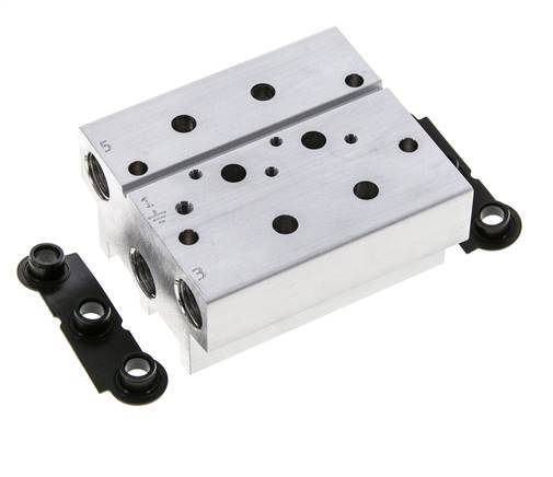 6xG1/4'' Manifold 2-Station Festo 576417 VABM-B10-20S-G14-2