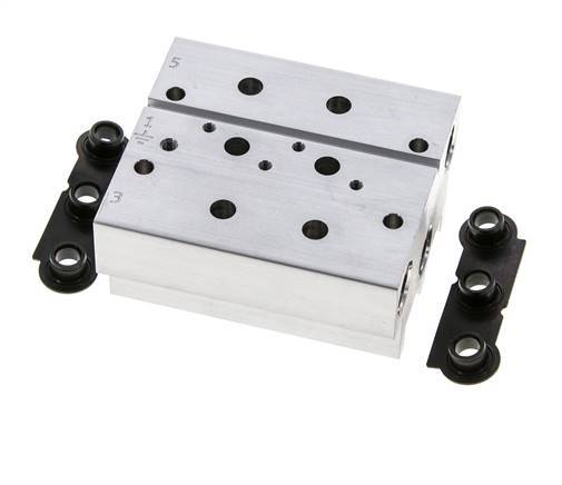 6xG1/4'' Manifold 2-Station Festo 576417 VABM-B10-20S-G14-2