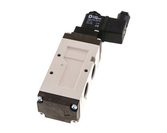 válvula solenoide 5/2 G1/2'' 24V DC 1.5-10bar/21.0-140psi YPC