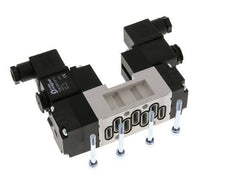 5/3 ISO 5599-1 Válvula solenoide central de escape 24V DC 2-10bar/28-140psi YPC