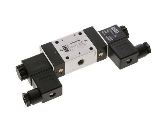 válvula de solenoide biestable 3/2 G1/8'' Piloto externo 24V DC 0-10bar/0-140psi Airtec