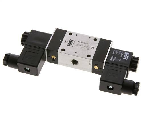 válvula de solenoide biestable 3/2 G1/8'' Piloto externo 24V DC 0-10bar/0-140psi Airtec
