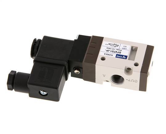 válvula de solenoide 3/2 G1/4'' NO 24V AC 1.5-10bar/21.0-140psi YPC